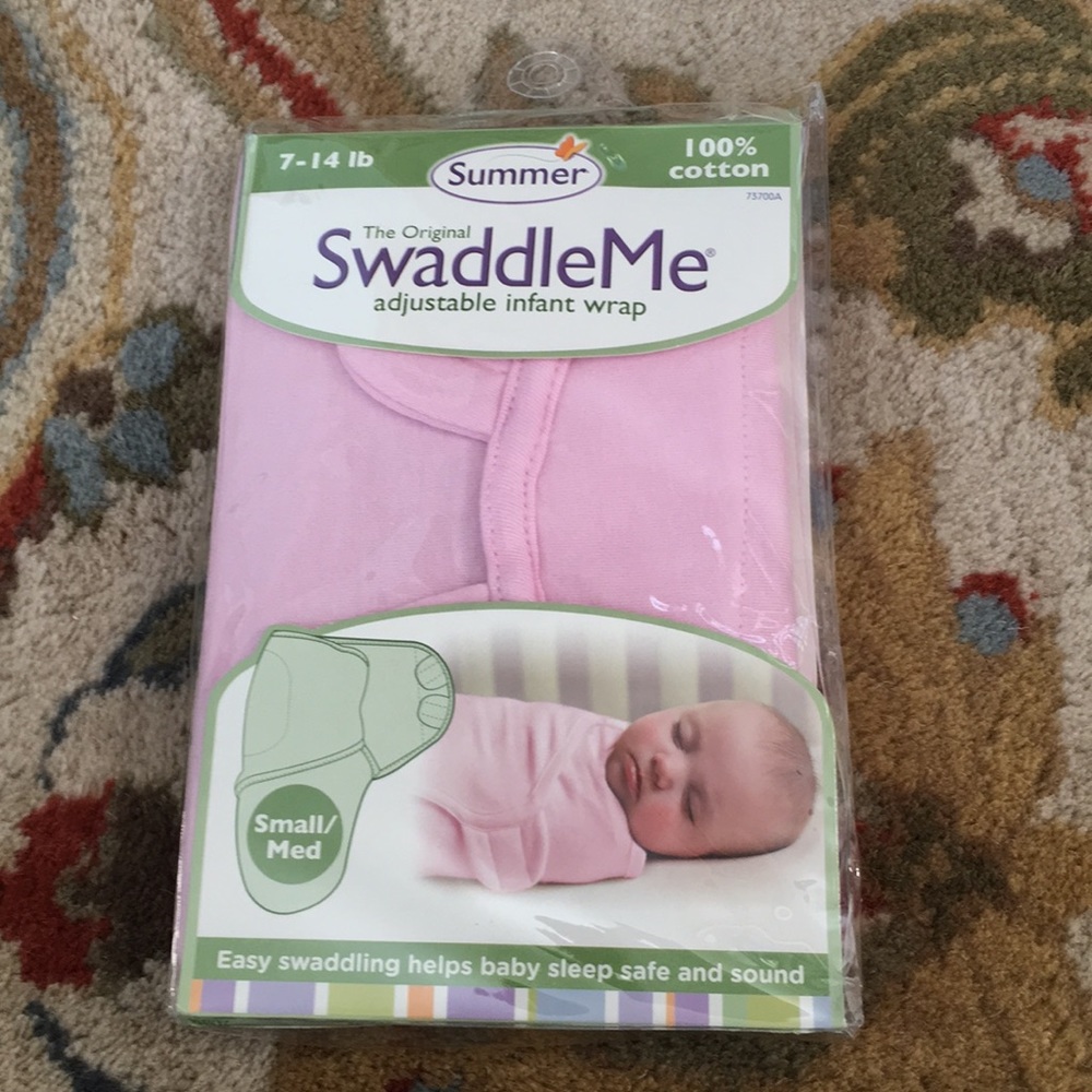 SwaddleMe pink infant wrap new in package